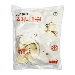 랜시 미니 주머니화권 1kg 화권 꽃빵 고추잡채빵, 1개