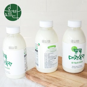 올바르다 유기농 플레인 요거트 500ml 마시는 수제 요구르트 요플레 구워먹는 리코타 치즈 수제치즈