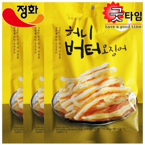 정화식품 허니버터오징어 65g 3봉