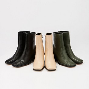 에이티티 Line Heel Boots (3colo)