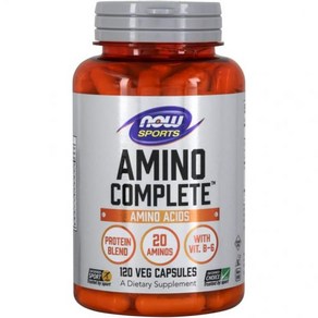 나우푸드 NOW Foods Amino Complete 360 Count Pack of 2, 120 Count (Pack of 1), 120정, 2개