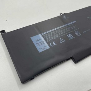 Dell Latitude E7280 7290 7380 7390 7480 7490 F3YGT 호환 배터리, 1개, 낮은 용량