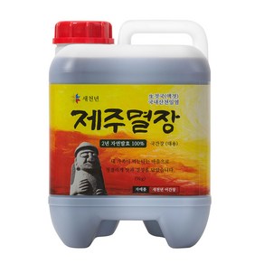 새천년 제주멸치액젓 제주멸장 9kg, 1개