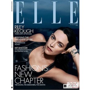 Elle Uk 24/25년12/1월호 (영국 엘르 여성 패션전문지 월드매거진) - 당일발송