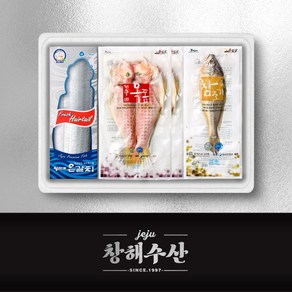 제주 수산물 선물세트 (은갈치 특대 옥돔 대 참조기 대), 1개