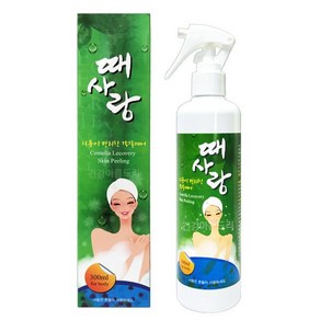 때사랑 뿌리는 각질제거제 300ml 식물성 바디 스크럽 필링, 1개