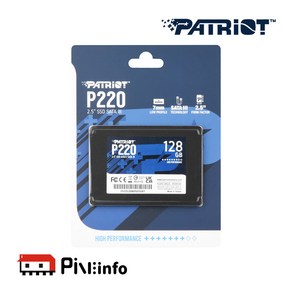 패트리어트 P220 128GB SATA 3D TLC 파인인포