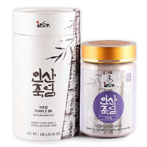 토종원 9회 인산자죽염 분말 240g 죽염종가, 1개