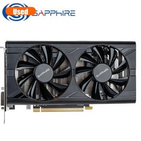 컴퓨터 사파이어 RX580 8GB V2 그래픽 카드 256Bit GDDR5 비디오 AMD RX 500 시리즈 580 8G D5 1284MHz 7000MHz PC 지도 사용