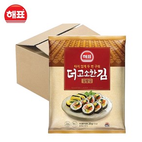 해표 김밥김, 20g, 40개