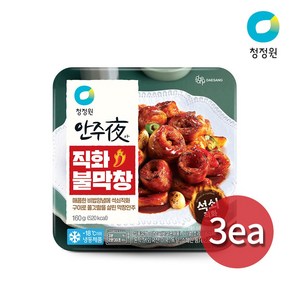 청정원 안주야 직화 막창 160g 냉동안주식품, 3개