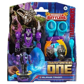 Tansfomes One Robot Battles Alpha Tion 11.4cm4.5인치 로봇 액션 피규어 만 6세 이상 인터랙티브 장난감 핫템 잇템, 1개