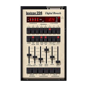 Univesal Audio Lexicon 224 Digital Reveb - UADx and UAD-2 Plug-Ins (Mac/Windows), One Size, One Colo