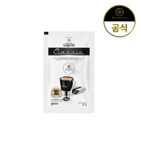 G7 쭝웬 레전드 클래식 12개입 / 베트남 원두 커피 믹스 스틱, 1개, 17g