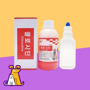 클로시딘 250ml 강아지 고양이 소독제 100ml 공병, 1개