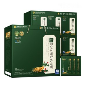 명절선물 설날선물 황제 산삼배양근진액 100% 고함량 대용량 60ml x 30포 1박스 1800ml 인삼 홍삼차 농축액 파우치 엑기스 대량주문 효도선물 조부모선물 haccp