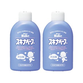 일본 모찌다 스키나베브 천연 버블 유아 목욕 거품 아기 입욕제 500ml, 2개