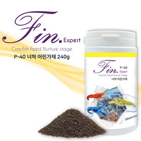 핀 엑스퍼트 크레이피쉬 너쳐 스테이지 포뮬러 관상어 사료, 1개, 300ml