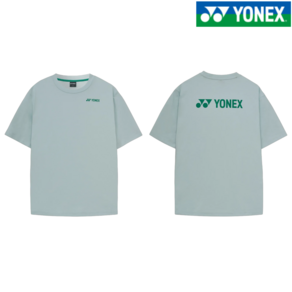 요넥스 티셔츠 25SS 251TS052U 배드민턴 남여공용 캐주얼 반팔 스매쉬스포츠