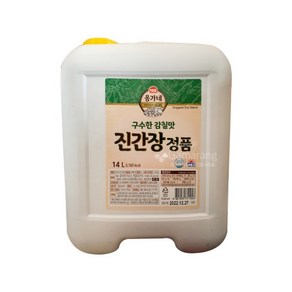 옹가네 사조해표 구수한감칠맛 진간장 정품14L 대용량, 14L, 1개