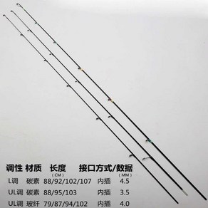 티타늄 낚시대 초릿대 루어대 갈치 갑오징어 베이트 낚싯대 로드 문어 선상, 1개, 상세 페이지 참고