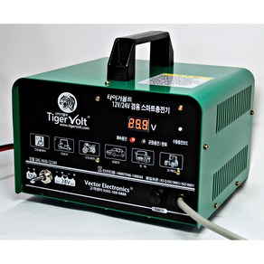 12V + 24V 겸용 자동 충전기 타이거볼트 DAC-650-1224V, 1개