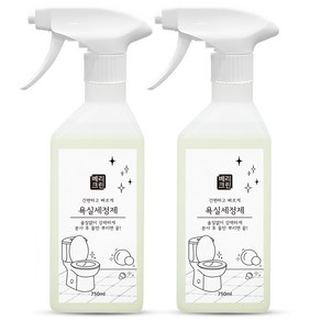 베리크린 욕실세정제 750ml 화장실 변기 욕실 청소왕 곰팡이제거, 4개