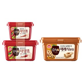 올따옴기획 해표순창궁 태양초골드고추창(1.8kg+450g)+재래식된장1kg 1개, 1세트