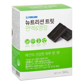 뉴트리션트릿 면역&영양 340g 강아지면역력 고기능성 영양트릿, 면역/항산화, 1개