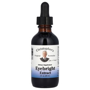 크리스토퍼오리지날포뮬라 Eyebight 허브 추출물 59ml(2fl oz), CRO49837, 1개, 59ml