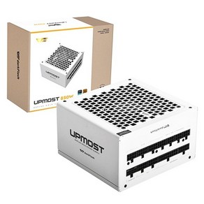 dakFlash UPMOST 850W 80PLUS GOLD FULL MODULAR ATX3.0 PCIE5 화이트 UPT850GFM