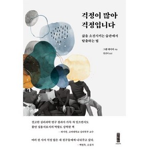 걱정이 많아 걱정입니다:삶을 소진시키는 습관에서 탈출하는 법