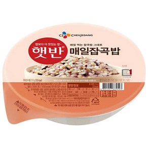 햇반 매일 잡곡밥, 210g, 10개