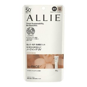 알리 크로노 뷰티 컬러 튜닝 UV선크림 SPF50 + / PA ++++ 40g 쉬어 베이지, 03.베이지, 1개