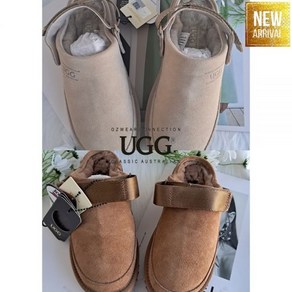 호주어그슬리퍼 오즈웨어 Ugg 벨크로 크로그 양털 슬리퍼 24FW