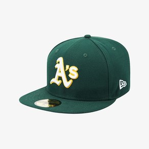 뉴에라 59FIFTY 어센틱 오클랜드 애슬레틱스 MLB 모자