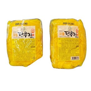 싱그람 싱그람 꼬들단무지 300g, 1개, 600g