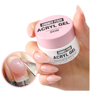 [고네일] 단품구매/썸머피치 아크릴젤 2종 15g/ 썸머피치 슬립솔루션 120ml / 브러쉬 /팁 단지네일, 1개