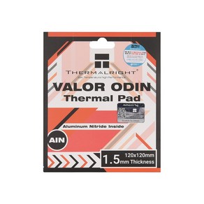 Themalight VALOR ODIN THERMAL PAD 120x120 서린 (1.5mm), 1개