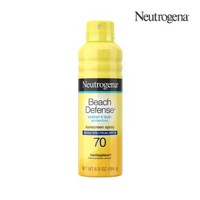 뉴트로지나 선스프레이 SPF 70+ 선블록 / Neutogena Ulta Sunsceen Spay SPF 70+, 비치디펜스 184g, 1개