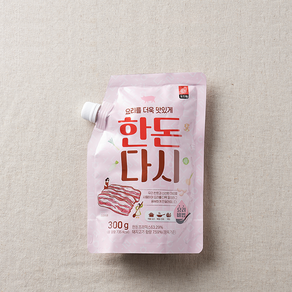 맛내기 끝판왕 돼지고기 한돈다시 300g - 1개