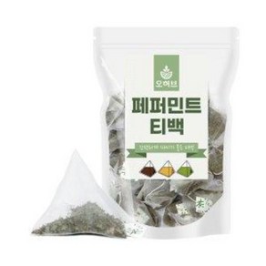 페퍼민트차 티백 민트차 25개 삼각티백차 식수대용, 25g, 25개입, 1개