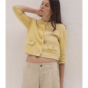 ZARA 자라 7부 소매 니트 가디건 & 나시 6427/041 6427041