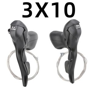 오리지널 도로 자전거 시프터 변속기 그룹 세트 SHIMANO 부품용 브레이크 레버 3x, 1개