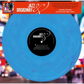 핫트랙스 VARIOUS - JAZZ AND BROADWAY [180G BLUR MARBLED LP]