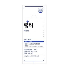 링티 레몬맛 추출물 가격 내돈내산 후기 성분 효능 효과 분말 가루 린티 10포, 11.6g