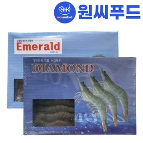 다이아몬드새우/에메랄드새우/냉동 흰다리 새우 (26/30) 중하새우 30미 500g, 1개