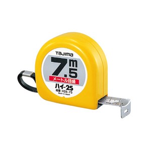 타지마 수동 줄자 7.5m H25-75BL