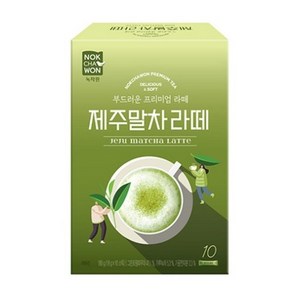 녹차원 제주말차 라떼, 18g, 10개입, 6개