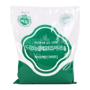 CJ 백설 바이오핵산 아이지 식자재 업소용 식당용 조미료 1kg, 1개